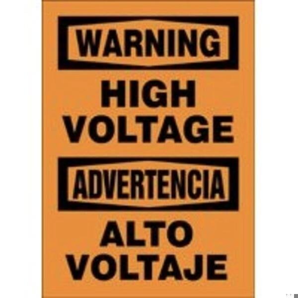 Accuform BILINGUAL Safety Sign SPANISH SBMELC326XP SBMELC326XP - main
